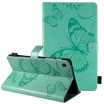 KT Tablet Series-3 painettu Butterfly Auto Wake/Sleep Tablettikotelo Nahkainen Lompakkotelineen kuori Samsung Galaxy Tab A7 Lite 8,7 tuumalle/ Stand /T220