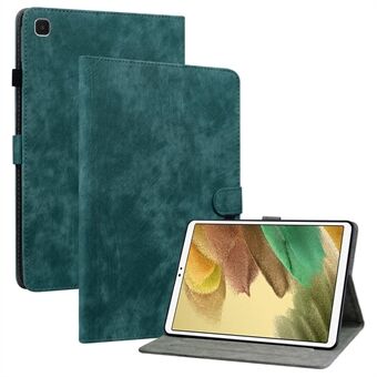 Samsung Galaxy Tab A7 Lite 8,7 tuuman iskunkestävälle kotelolle Söpö Tiger Pattern -jälki TPU+PU-nahkakuori tablettikotelolle Stand / korttipaikalla