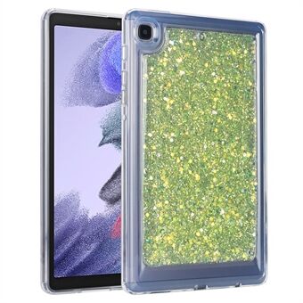 Samsung Galaxy Tab A7 Lite 8,7 tuuman T225 / T220 pudotusta estävälle tablettikotelolle Glitter TPU + PC-suojus