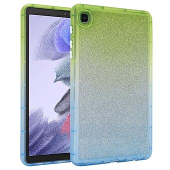 Samsung Galaxy Tab A7 Lite 8,7 tuuman T225 / T220 Gradient Glitter TPU Case -tabletin suojakuori