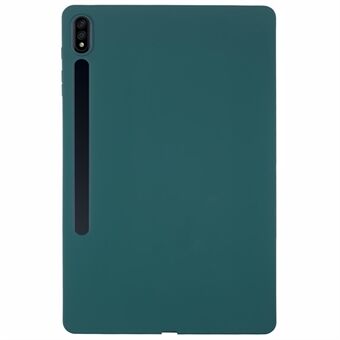 Samsung Galaxy Tab S8+ / Tab S7 FE / Tab S7+ -tablettikotelon ihoystävällinen kosketuspehmeä TPU-tablettikotelo