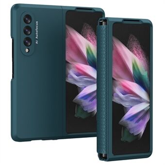 Iskunkestävä PC:n takapaneeli + TPU-saranan käännettävä puhelinkotelon kansi Samsung Galaxy Z Fold3 5G:lle