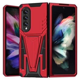 V-muotoinen kickstand pudotuksenesto PC + TPU Hybrid Cover taitettava puhelinkotelo Samsung Galaxy Z Fold3 5G:lle