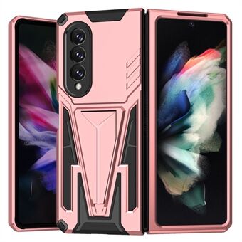 V-muotoinen kickstand pudotuksenesto PC + TPU Hybrid Cover taitettava puhelinkotelo Samsung Galaxy Z Fold3 5G:lle