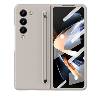 Samsung Galaxy Z Fold3 5G puhelimen kotelon iskunkestävä suojakuori, jossa on kynä ja karkaistu lasikalvo.