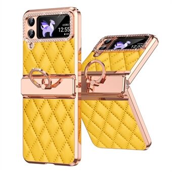 Samsung Galaxy Z Flip3 5G Ring Kickstand Imprinted PU Leather Coated PC Case Rhinestone Electroplating Phone Cover

Samsung Galaxy Z Flip3 5G -rengastelineellä varustettu painettu PU-nahkakuorinen PC-kotelo, strassikoristeltu sähköpinnoitettu puhelinkotel