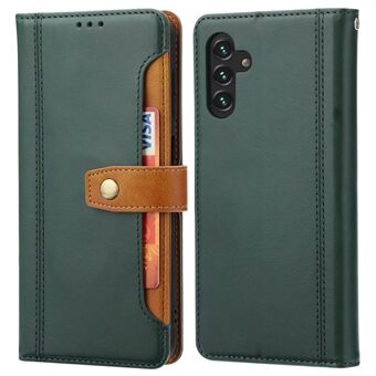 Wallet Design Business Nahkakuori Yhteensopiva Samsung Galaxy A13 5G / A04s 4G (164,7 x 76,7 x 9,1 mm) Stand puhelimen kuori