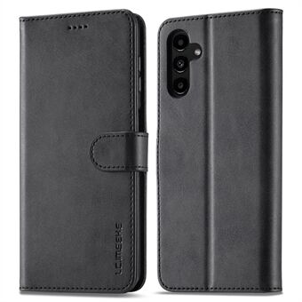 LC.IMEEKE Textured Wallet PU-nahkainen Flip Folio Stand Pudotuksenkestävä puhelinkuoren suojus Samsung Galaxy A13 5G / A04s 4G:lle (164,7 x 76,7 x 9,1 mm)