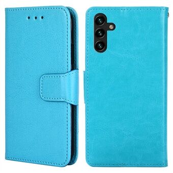 Samsung Galaxy A13 5G / A04s 4G (164,7 x 76,7 x 9,1 mm) PU- Stand seisova läppäpuhelimen kotelolle Iskunvaimennus TPU-lompakkon läppäsuojus