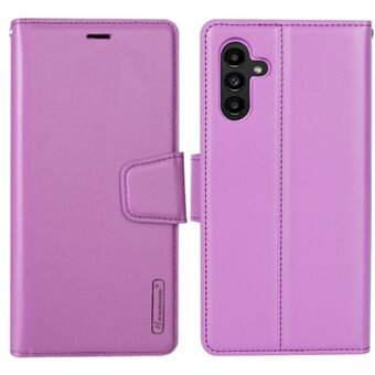 HANMAN Mill -sarja Samsung Galaxy A13 5G / A04s 4G (164,7 x 76,7 x 9,1 mm) Iskunkestävä puhelinkuori PU-nahkainen Stand puhelimen kansi Folio Flip magneettilukko lompakkokotelo