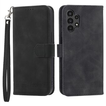 DIERFENG DF-03 Wallet-puhelinkotelo Samsung Galaxy A13 4G / 5G:lle, Stand PU-nahkalangat painettu puhelimen kansi