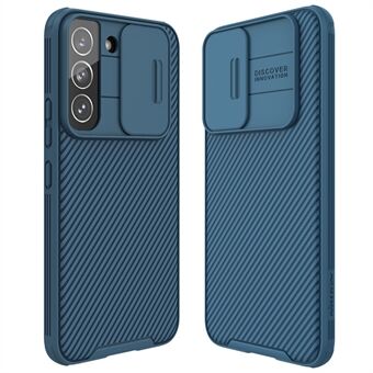 NILLKIN CamShield Pro Samsung Galaxy S22 5G Anti-Fingerprint -hybridipuhelimen suojakuorella kameran suojakuorella