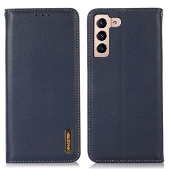 KHAZNEH Samsung Galaxy S22 5G:lle kuvioidulle puhelinkuorelle magneettiabsorptio TPU Shell aito lehmännahkainen folio läppäkuori lompakolla/ Stand