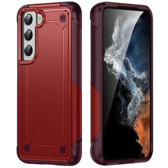 Samsung Galaxy S22 5G Soft TPU Hard PC Tough Suojakuorelle Vahvistettu kulma Sormenjälkiä estävä puhelimen kansi