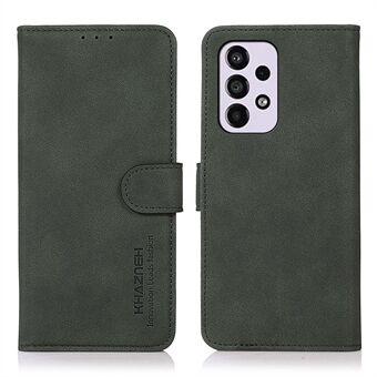 KHAZNEH kuvioitu PU-nahkainen puhelinlompakko Flip Cover Stand Toiminto Magneettinen suojakotelo Samsung Galaxy A33 5G:lle