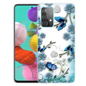 Kuviotulostus Design Pehmeä TPU Tukeva suojaava takapuhelinkotelo Samsung Galaxy A33 5G:lle