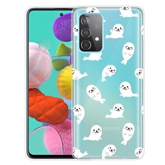 TPU-matkapuhelimen takakuori IMD-kuviotulostus Kellastumaton joustava kansi Samsung Galaxy A33 5G:lle