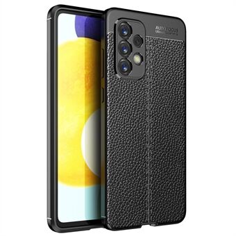 Pehmeä TPU Slim Litchi Texture -sormenjälkiä suojaava puhelinkotelo Samsung Galaxy A33:lle