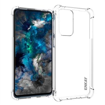 ENKAY HAT Prince parannettu neljän kulman putoamissuojapuhelinkotelo liukumaton Edge kristalli TPU-kuori Samsung Galaxy A33 5G:lle