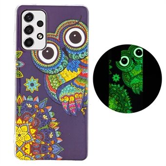 Luminous Noctilucent Pattern IMD Joustava TPU-kotelo Scratch puhelimen kuori Samsung Galaxy A33 5G:lle