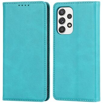 Magneettinen automaattisesti imeytyvä PU-nahkakuori Samsung Galaxy A33 5G:lle, Folio Flip Wallet Stand -puhelimen kansi