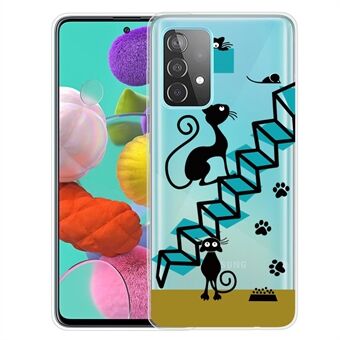 IMD-kuviotulostus Pehmeä TPU Slim Fit suojakuori Samsung Galaxy A53 5G:lle