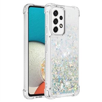 LE1-sarjan kimaltelevat paljetit Quicksand TPU Cover Shell -pudotuksenkestävä puhelimen suojakuori Samsung Galaxy A53 5G:lle