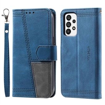 TTUDRCH 004 Wallet -puhelimen takakuori Samsung Galaxy A53 5G:lle, PU-nahkainen ihokosketustuntuva älypuhelinkotelo hihnalla