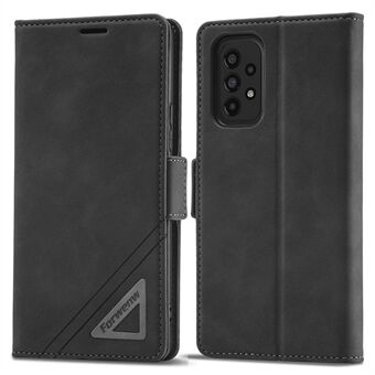 FORWENW F3-Series Samsung Galaxy A53 5G Täyssuojalle Lompakko Style Case Flip PU Nahkainen matkapuhelimen kuori Stand