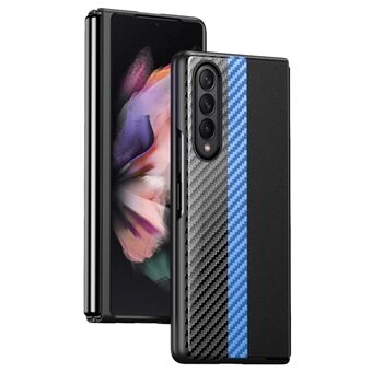 Samsung Galaxy Z Fold4 5G Scratch hiilikuitukuvioiselle puhelimen suojakuorelle taitettava puhelinkuori