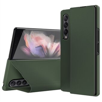 Samsung Galaxy Z Fold4 5G Kevlar Texture PU-nahkainen Stand Magneettisesti suljettava Folio Flip puhelimen kansi