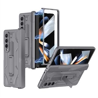 GKK Samsung Galaxy Z Fold4 5G Magneettinen Sarana Taitettava Puhelinkotelo Kova PC Scratch Puhelimen takakuori