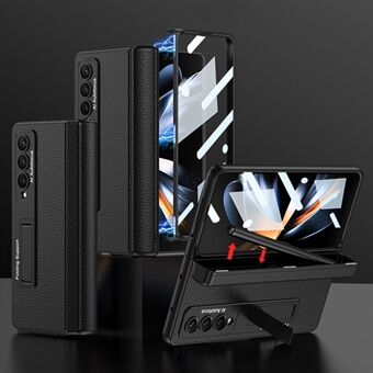 GKK Samsung Galaxy Z Fold4 5G -kotelolle, magneettinen sarana, kynän paikka, PC-puhelimen suojus näytön kalvolla