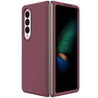 Samsung Galaxy Z Fold4 5G Solid Color IMD TPU+PC Cover -pudotuksenkestävälle taitettavalle puhelinkotelolle karkaistulla lasinäyttökalvolla