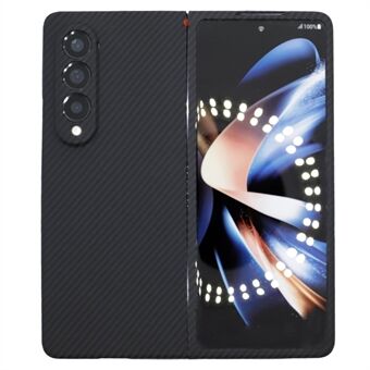 Tarkka leikattu ohut kotelo Samsung Galaxy Z Fold4 5G suojaavalle puhelinkuorelle Aramid Fiber Phone Shell