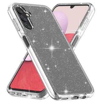 Samsung Galaxy A14 5G Glittery Powder Pehmeä TPU + Kova PC:tä suojaava puhelinkotelo Iskunkestävä matkapuhelimen takakuori