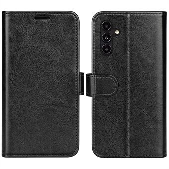 PU-nahkainen suojakuori Samsung Galaxy A14 5G:lle, Scratch Crazy Horse Texture Stand Flip Wallet -puhelinkotelo