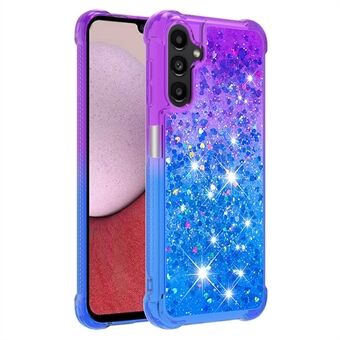 YB Quicksand Series-3 iskunkestävä kotelo Samsung Galaxy A14 5G TPU putoamattomalle puhelinkuorelle Gradient Color Quicksand suojakuori