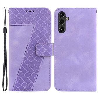 Samsung Galaxy A14 5G 7-muotoiselle painettu nahkalompakkosuoja Flip Stand Scratch puhelinkotelo