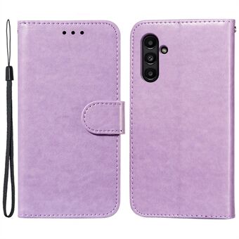 Samsung Galaxy A14 5G TPU+PU-nahkaiselle Stand Flip Cover Magneettisesti suljettava puhelinkotelo