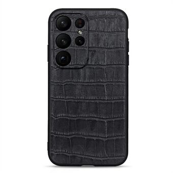 Samsung Galaxy S23 Ultra aito nahka Crocodile Texture -puhelimen kotelo Pudotuksenkestävä matkapuhelimen takakuori