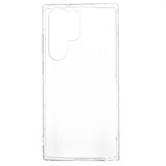 Samsung Galaxy S23 Ultra High Transparency Ant-drop -pehmeä TPU-kotelo Airbag Iskunkestävä puhelimen kansi