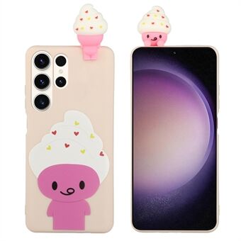 YX-puhelinkuori Samsung Galaxy S23 Ultra Case -kuviolle painettu 3D-kuvio TPU-puhelimen kansi