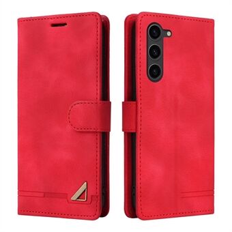 PU-nahkakuori Samsung Galaxy S23 Wallet Case 007 -sarjan Skin-Touch Scratch puhelimen suojakuorelle