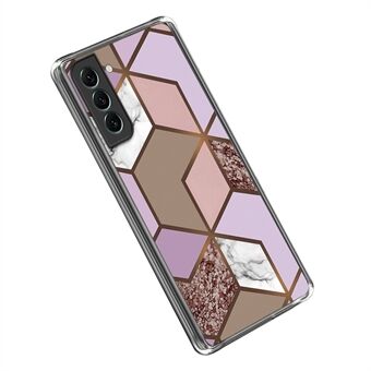 Samsung Galaxy S23+ IMD Abstract Marble Pattern -tulostuskotelolle Pehmeä TPU-pudotussuoja putoamisen estävä puhelimen kansi