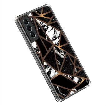 Samsung Galaxy S23+ IMD Abstract Marble Pattern -tulostuskotelolle Pehmeä TPU-pudotussuoja putoamisen estävä puhelimen kansi