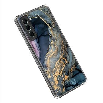 Samsung Galaxy S23+ IMD Abstract Marble Pattern -tulostuskotelolle Pehmeä TPU-pudotussuoja putoamisen estävä puhelimen kansi