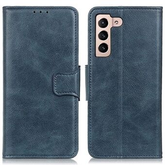 Samsung Galaxy S23+:lle Crazy Horse Texture Wallet Säädettävä Stand PU-nahkakotelo Täysi peittävä puhelimen kansi