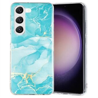 Samsung Galaxy S23+ IMD Marble Pattern TPU -kotelolle, takasuojalle, iskunkestävä puhelimen suojus