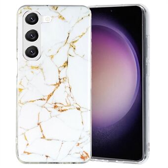 Samsung Galaxy S23+ IMD Marble Pattern TPU -kotelolle, takasuojalle, iskunkestävä puhelimen suojus